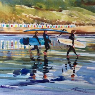 Low Tide, Late Afternoon - Woolacombe print edition from Steve PP Fine Art