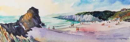 Summer Evening - Woolacombe print edition from Steve PP Fine Art. Barricane Beach, Woolacombe, North Devon.