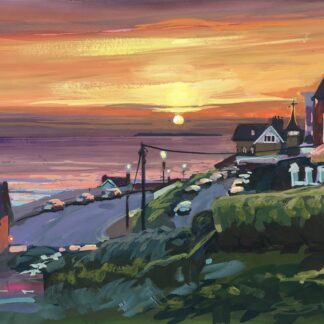 Woolacombe sunset Lundy Steve PP