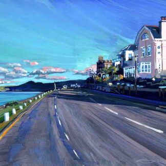 woolacombe bay painting by Devon artist Steve PP