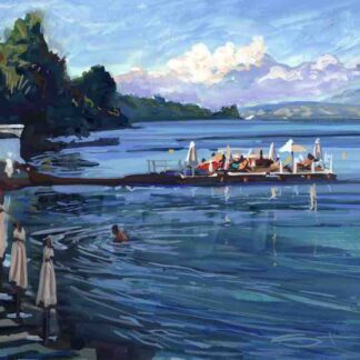 Last Rays of the day at Perama, Corfu Greece