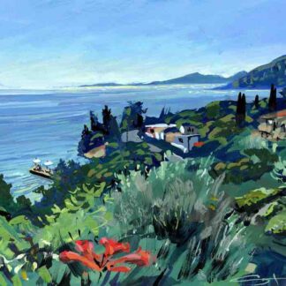Corfu Greece painting Steve PP