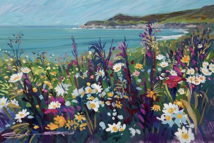 gouache original woolacombe painting