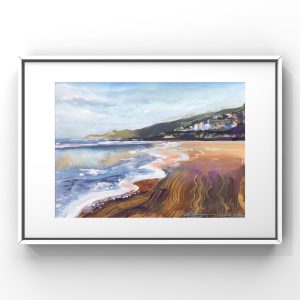 Spring Tide Original Woolacombe painting