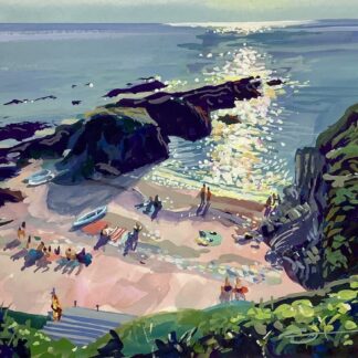 “Barricane Summer Shimmer” late afternoon afterburner glow, warming the soles of your feet on sun soaked sand.