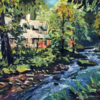 Watersmeet house nestled in the woods above Lynmouth